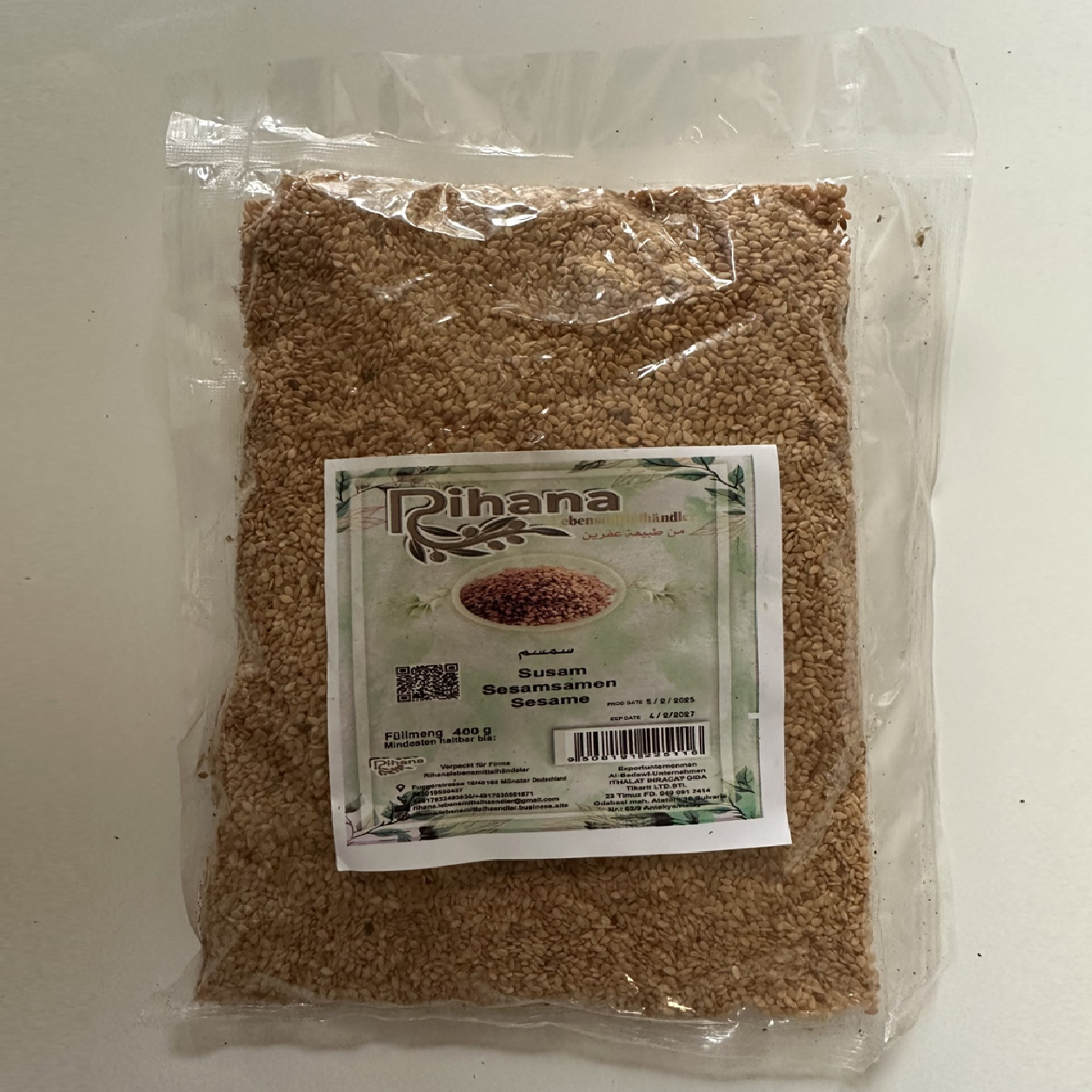 سمسم اسمر 400g