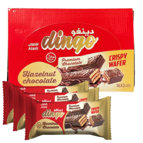 دينجو، رقائق محشوة بالبندق 21 جرام × 16