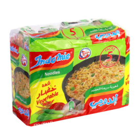 اندومي خضار 75غ 5 قطع