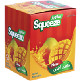 شراب مانجو سريع التحضير سكويز 12 ظرف