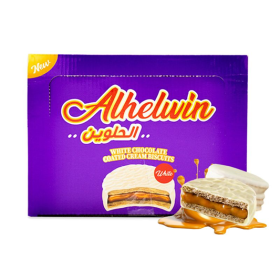 بسكويت  الحلوين بالشوكولا البيضاء 10p x30g
